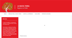 Desktop Screenshot of lanuevatierra.com